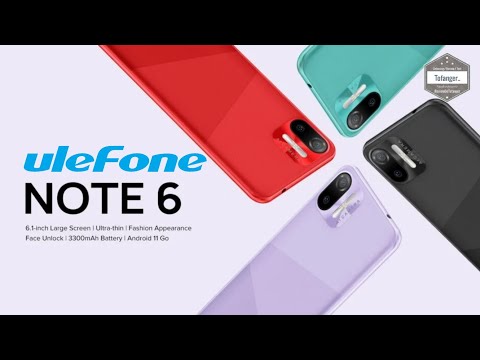 Ulefone Note 6 Smartphone - 1GB Ram & 32GB Rom - Android 11 GB - 3300mAh - Unboxing