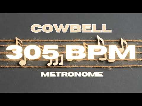 305 BPM - Cowbell Metronome