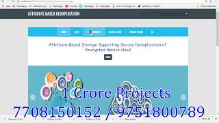 Attribute Based Storage Supporting Secure Deduplication of Encrypted Data in Cloud
