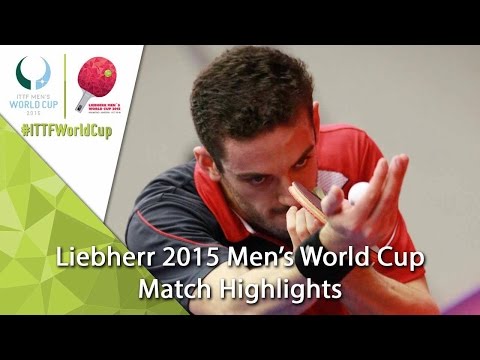 2015 Men's World Cup Highlights: GIONIS Panagiotis vs FREITAS Marcos (R16)