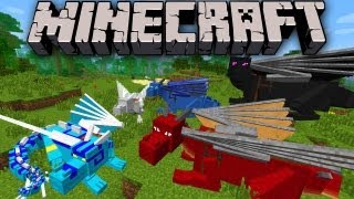 Minecraft: 1.5.2 / 1.6 News & Dragon Mounts Mod New Breeds