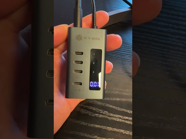 Video teaser for ICY BOX IB-HUB1454-C31 Review und Test mit Marc Vier-Port USB-C Hub für einfache Geräteanschlüsse