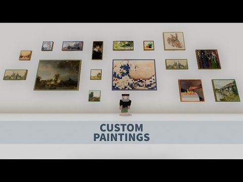 How To Add Custom Paintings To Minecraft (all versions)