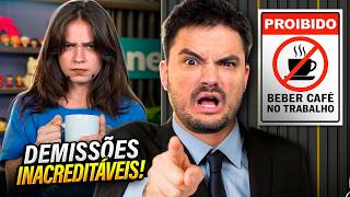 PESSOAS DEMITIDAS POR MOTIVOS INACREDITÁVEIS