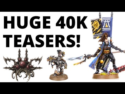 HUGE 40K Teasers - Iron Warriors, Eldar Corsairs, Prince Yriel + More