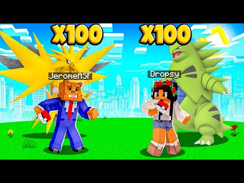 100 VS 100 Legendary Pokemon In Minecraft Pixelmon