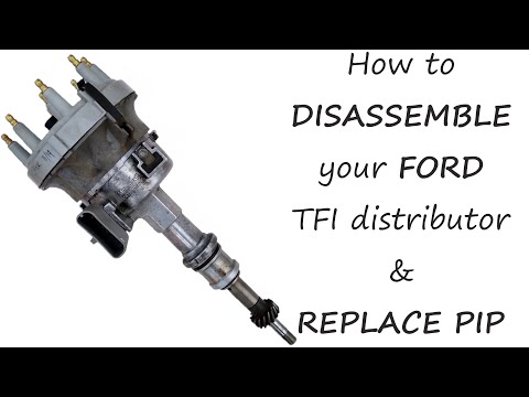 How to DISASSEMBLE a Ford TFI Distributor & Change PIP Sensor