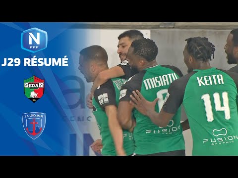 J29 I CS Sedan Ardennes - US Concarneau (2-2), le résumé I National FFF 2021-2022