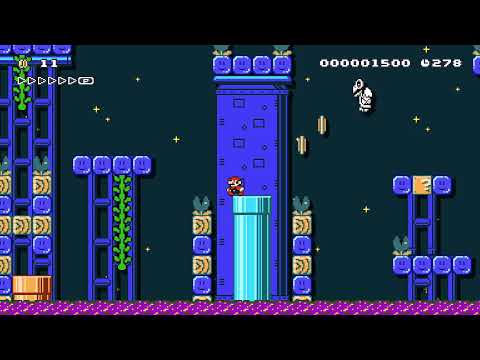 Soft 3-3 Venom Valley by Soft ♪ 🍄 Super Mario Maker 2 ✹Switch✹ #bcm