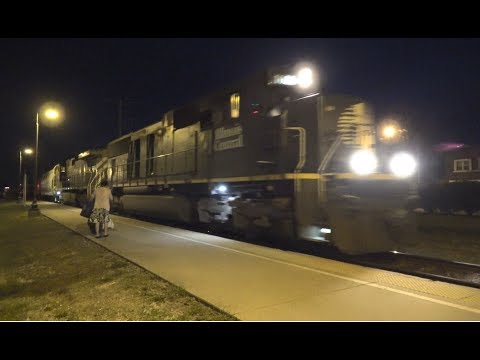 Illinois Central and BCOL Lashup at Kankakee 8/21/17