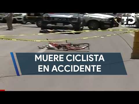 Ciclista muere tras accidente vial en la colonia Mezquital en Apodaca