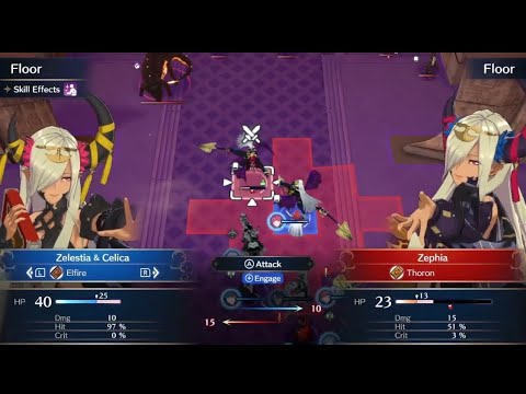 5 times Zelestia vs. Zephia with unique dialogue