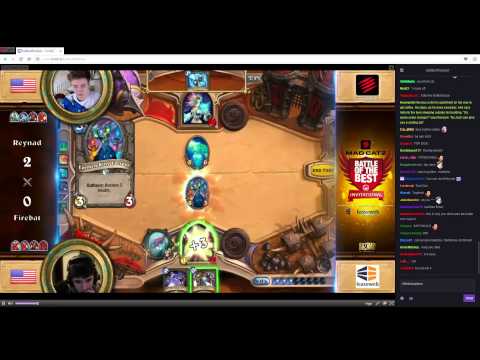 Battle of the best  - Reynad (Mage) vs Firebat (Rogue) - Final match 3 - Hearthstone February 2015