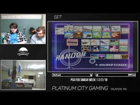 PCG Feb Smash Melee 2-2-18 Winners Rd2 Bank vs Trihawk
