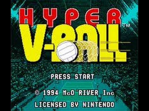 Hyper V-Ball Super Nintendo