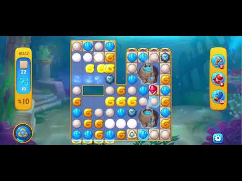 Fishdom Easy Level 10282 (with ingame lightning and bomb boosters) @choraelmin