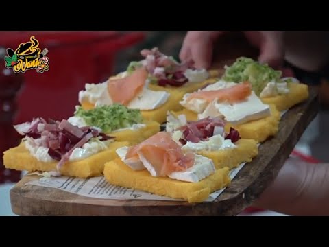 CROSTINI DI POLENTA BUONISSIMI