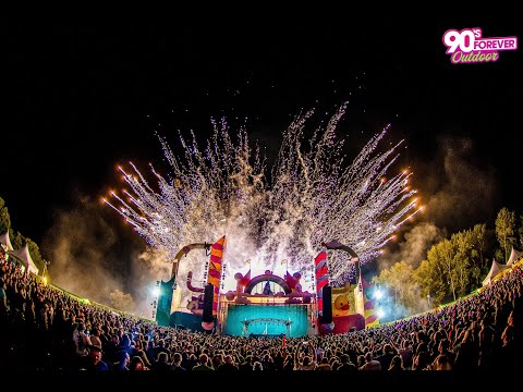 90's Forever Outdoor 2022  Pyro Simulation, Vj Timecode Show and realtime