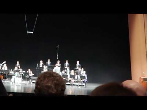 Too High by Stevie Wonder performed by Nebraska All State Jazz Band 2019