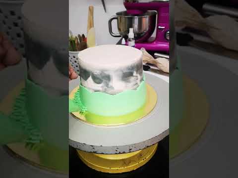 PUBG Theme Cake Decorating!!!