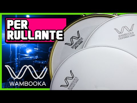 Pelli per rullante pre-sordinate - WAMBOOKA DRUMHEADS