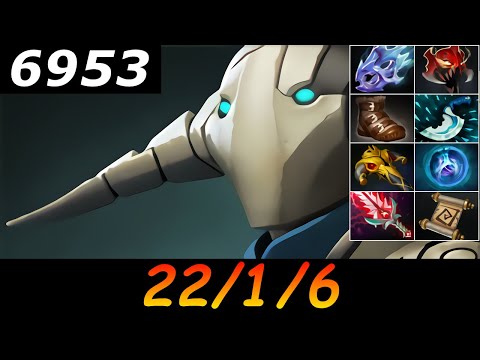 Dota 2 Sven 6953 MMR 22/1/6 (Kills/Deaths/Assists) Ranked Full Gameplay