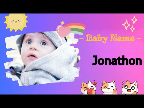 JONATHON | Jonathon name meaning | Boy Name Meaning | God has given (friendship & loyalty) (2023)