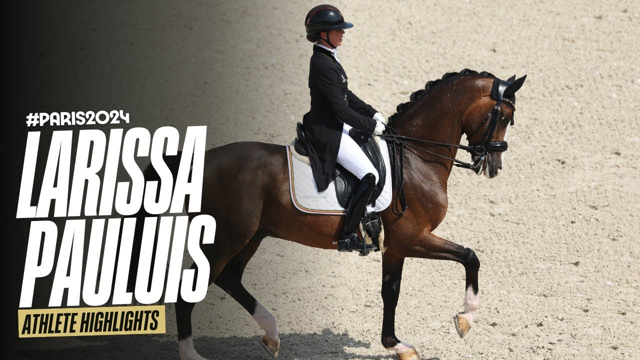 Larissa Pauluis's touching tribute to her husband at Paris 2024 🤞