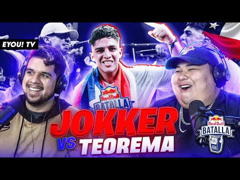 JOKKER LE ARREBATA EL BICAMPEONATO A TEOREMA! - Reacción a la FINAL de la nacional de Red Bull Chile