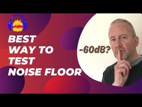 What is ROOM TONE? Testing the NOISE FLOOR with Audacity