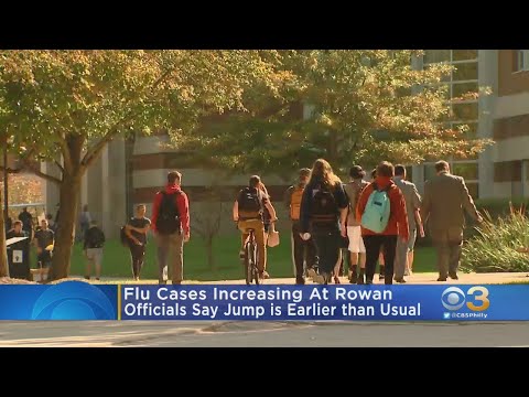 Flu Spike Coming Earlier Than Usual At Rowan University, Officials Say