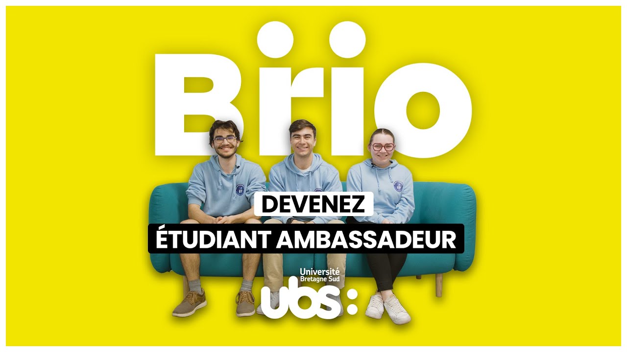 Rejoignez l'équipe des Étudiants Ambassadeurs de l'Université Bretagne Sud