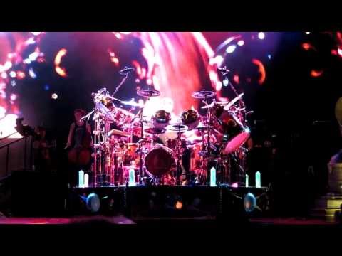 The Percussor drum solo - RUSH Clockwork Angels Tour 2013