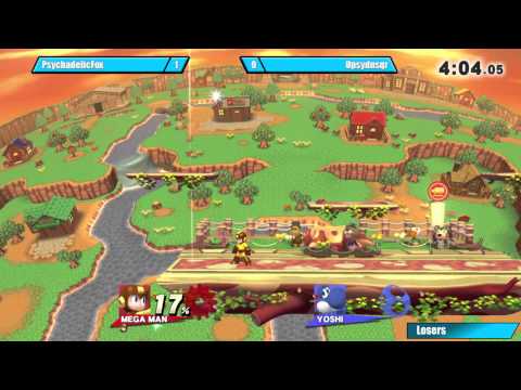 Sweet Spot Sm4sh Championships Loser's - PsychadelicFox vs Upsdnsqr