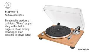 Video thumbnail for AT-LPW30TK Setup | Fully Manual Belt-Drive Turntable by Audio-Technica USA