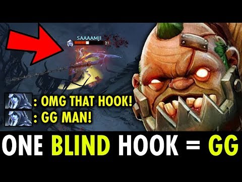 INSANE PUDGE!! WHEN "ONE BLIND HOOK" = GAME OVER!!  | GENIUS PUDGE