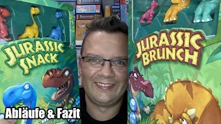 Jurassic Snack und Jurassic Brunch (Board Game Box) - nicht nur spielerisch klasse! ab 7 Jahren
