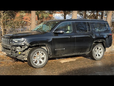 Copart Jeep Wagoneer Rear Body Repair