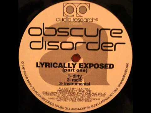 Obscure Disorder - Lyrically Exposed (Part One) (Dirty)