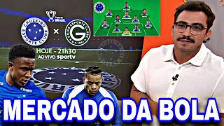 GLOBO ESPORTE CRUZEIRO X GOIÁS | CRUZEIRO ACERTA COMPRA DEFINITIVA DO ATACANTE LUÍS SINISTERRA 