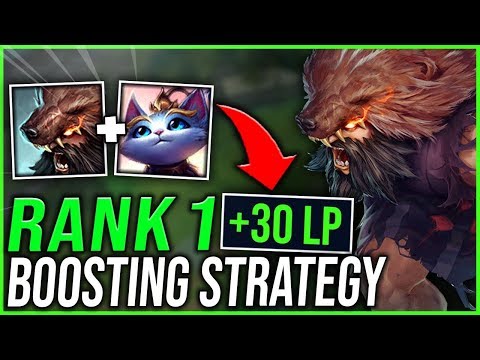 #1 UDYR WORLD NEW BOOSTING STRATEGY (LITERAL FREE WINS) - League of Legends