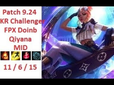 FPX Doinb - Qiyana vs Fizz - KR Challenger 933 LP