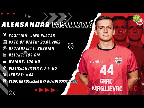 Aleksandar Vasiljevic | Line Player | RK Kolubara &  RK Novi Beograd | Highlights | CV | 2023/24