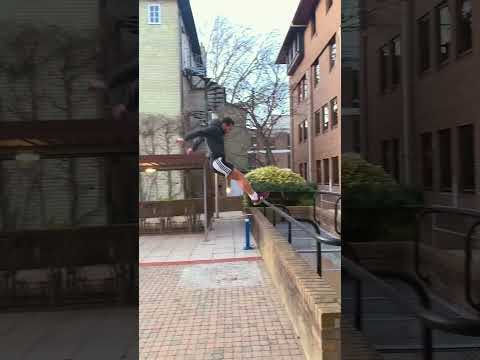 Only ONE person has ever done this! #parkour #freerunning #jump