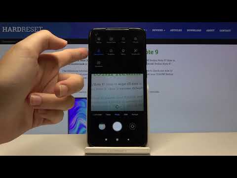 How to Use Camera Gridlines on XIAOMI Redmi Note 9 – Camera Features