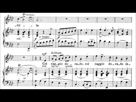 Gia il sole dal Gange (with translation)