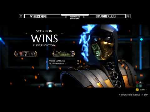 Mortal Kombat X: Destroyer's Invitational - Sikander555 vs WiZEGEMiNi