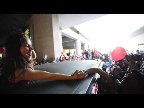 Karlita Herrarte regresa triunfante a Guatemala