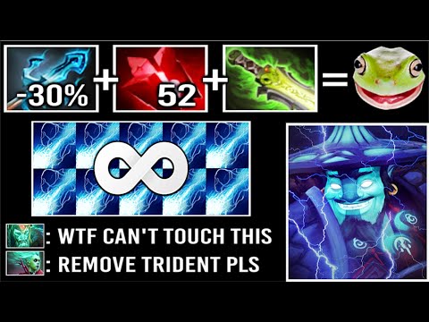 New Style Ether Blast Storm Spirit Trident -40% Manaloss Crazy 140k DMG 52 Bloodstone Charges Dota 2