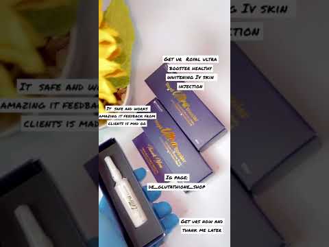 Royal ultra booster whitening injection, packaging type: box...